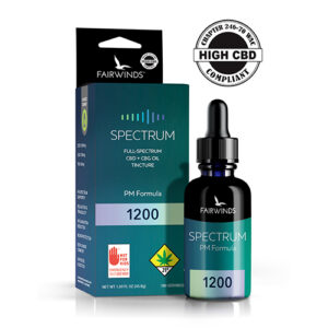 Fairwinds, wellness, THC, CBD, tincture, health, medicinal, cbd tincture, oil, extract, PM formula, health and wellness, sleep support, sleep