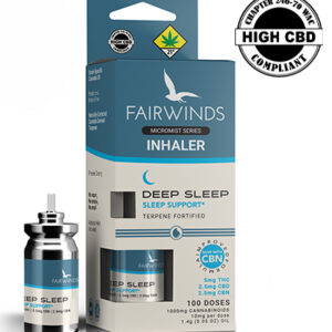 Fairwinds Deep Sleep Metered-Dose Inhaler, Cannabis inhaler, THC inhaler, over the counter inhaler, inhaler, weed inhaler, walgreens inhaler