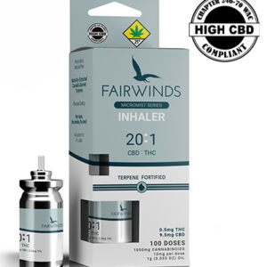 Fairwinds Ratio 20:1 Metered-Dose Inhaler, Cannabis inhaler, THC inhaler, over the counter inhaler, inhaler, weed inhaler, walgreens inhaler