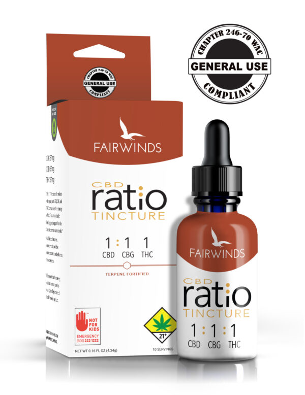 Fairwinds 1:1:1 Ratio Tincture, THC, CBD, cbd near me, cbg vs cbd, cbd drinks, cbd tincture, cbd isolate, thca vs thc, thc syrup, thc tincture