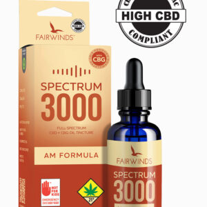 tincture, low THC, wellness, AM formula, cannabis tincture, fairwinds manufacturing, washington, i-502