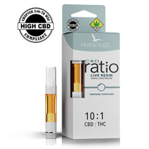 Fairwinds CBD Ratio 10:1 Vape, Vape, Vape Cart, Vape Cartridge, CBD Vape, CBD pen, CBD vape pen, cbg vs cbd, cbn vs cbd, cbg, cbd vapes