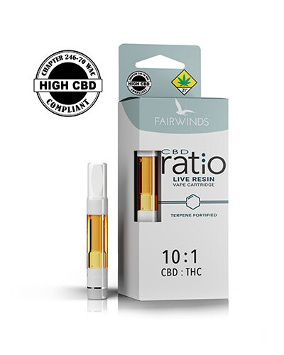 Fairwinds CBD Ratio 10:1 Vape, Vape, Vape Cart, Vape Cartridge, CBD Vape, CBD pen, CBD vape pen, cbg vs cbd, cbn vs cbd, cbg, cbd vapes