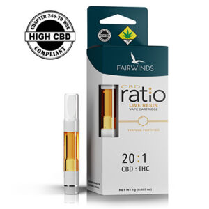 Fairwinds 20:1 Ratio Vape, Vape, Vape Cart, Vape Cartridge, CBD Vape, CBD pen, CBD vape pen, cbg vs cbd, cbn vs cbd, cbg, cbd vapes